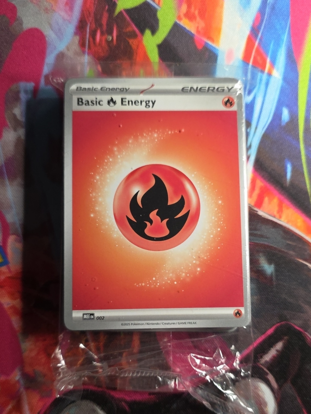 Basic Fire Energy Card - Red